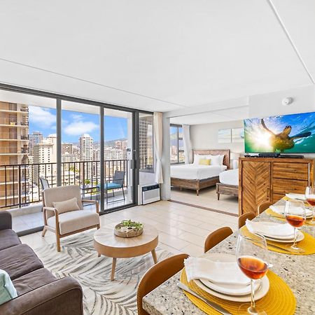 Great Ocean View Condo, Near Beach With Free Parking! Honolulu Eksteriør billede