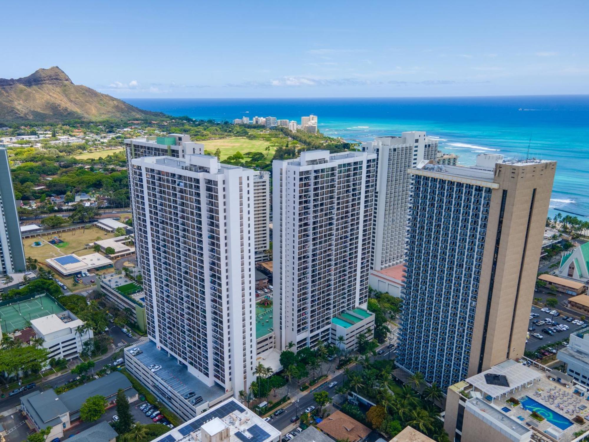 Great Ocean View Condo, Near Beach With Free Parking! Honolulu Eksteriør billede