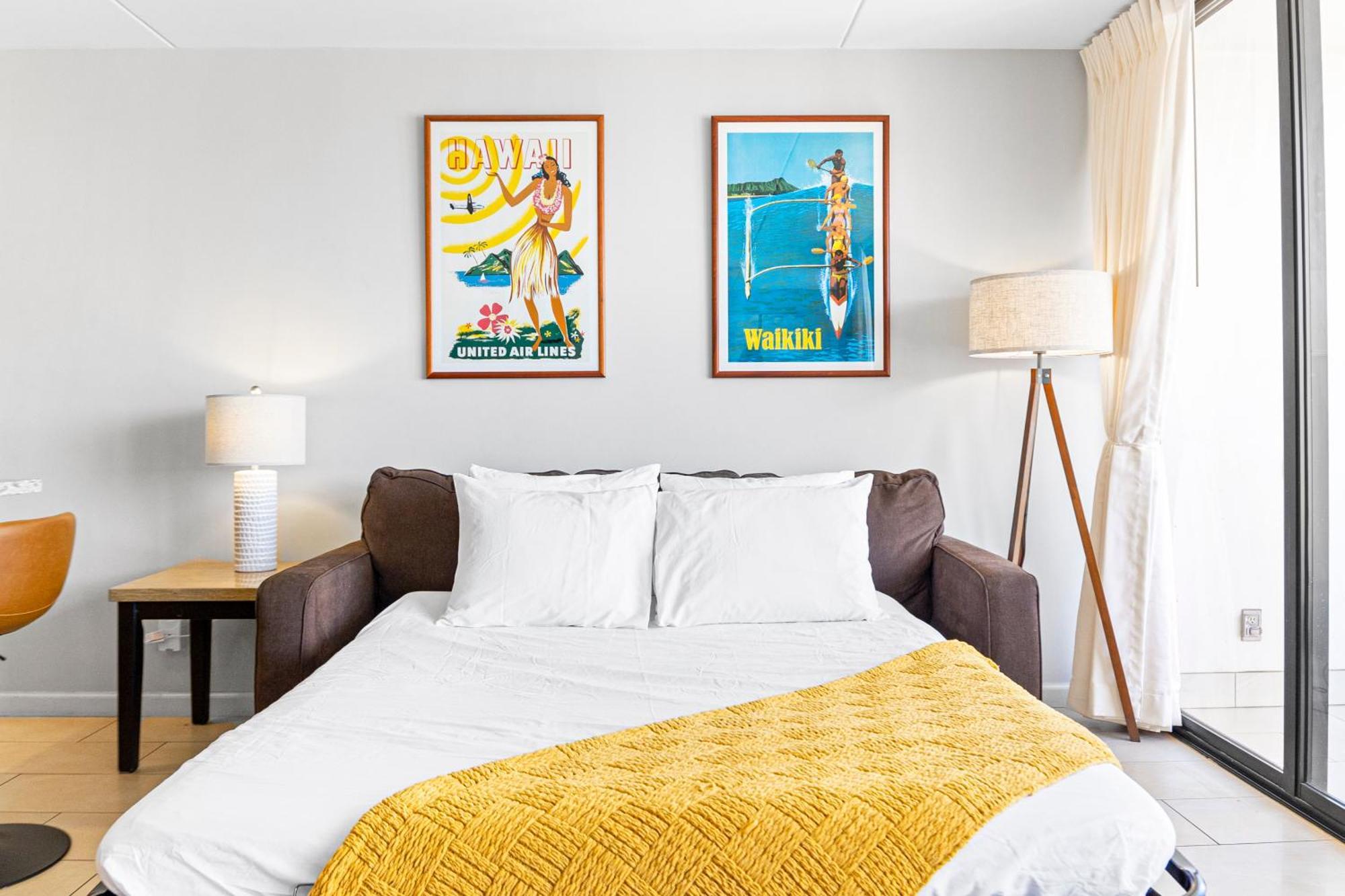 Great Ocean View Condo, Near Beach With Free Parking! Honolulu Eksteriør billede