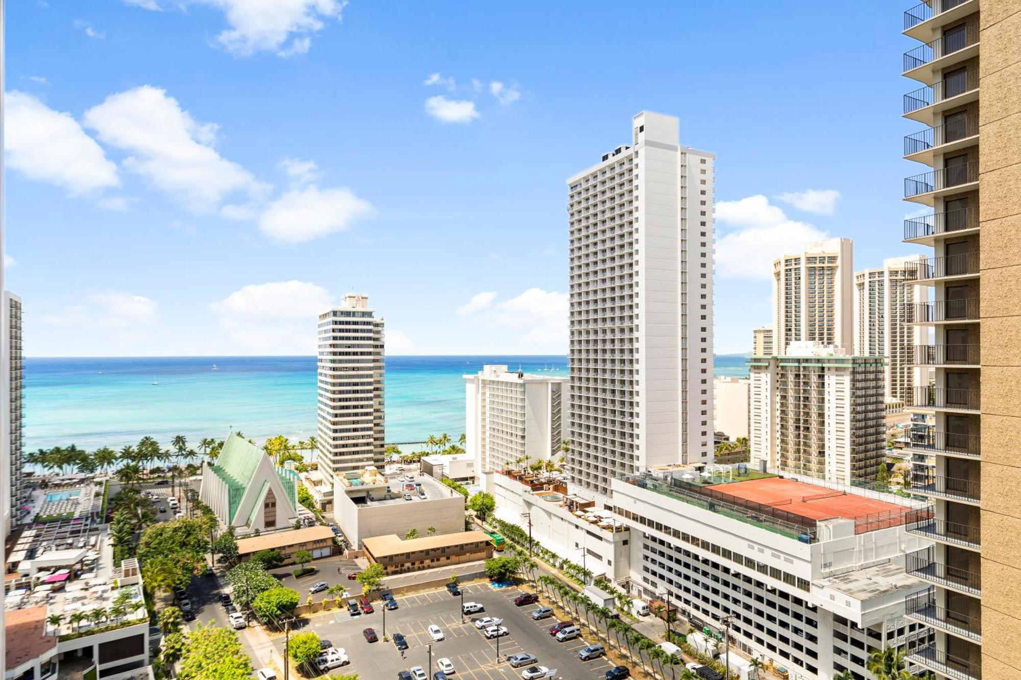 Great Ocean View Condo, Near Beach With Free Parking! Honolulu Eksteriør billede